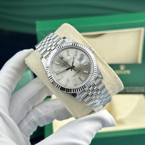 Rolex DateJust 126334 Silver Dial VS Factory 41mm